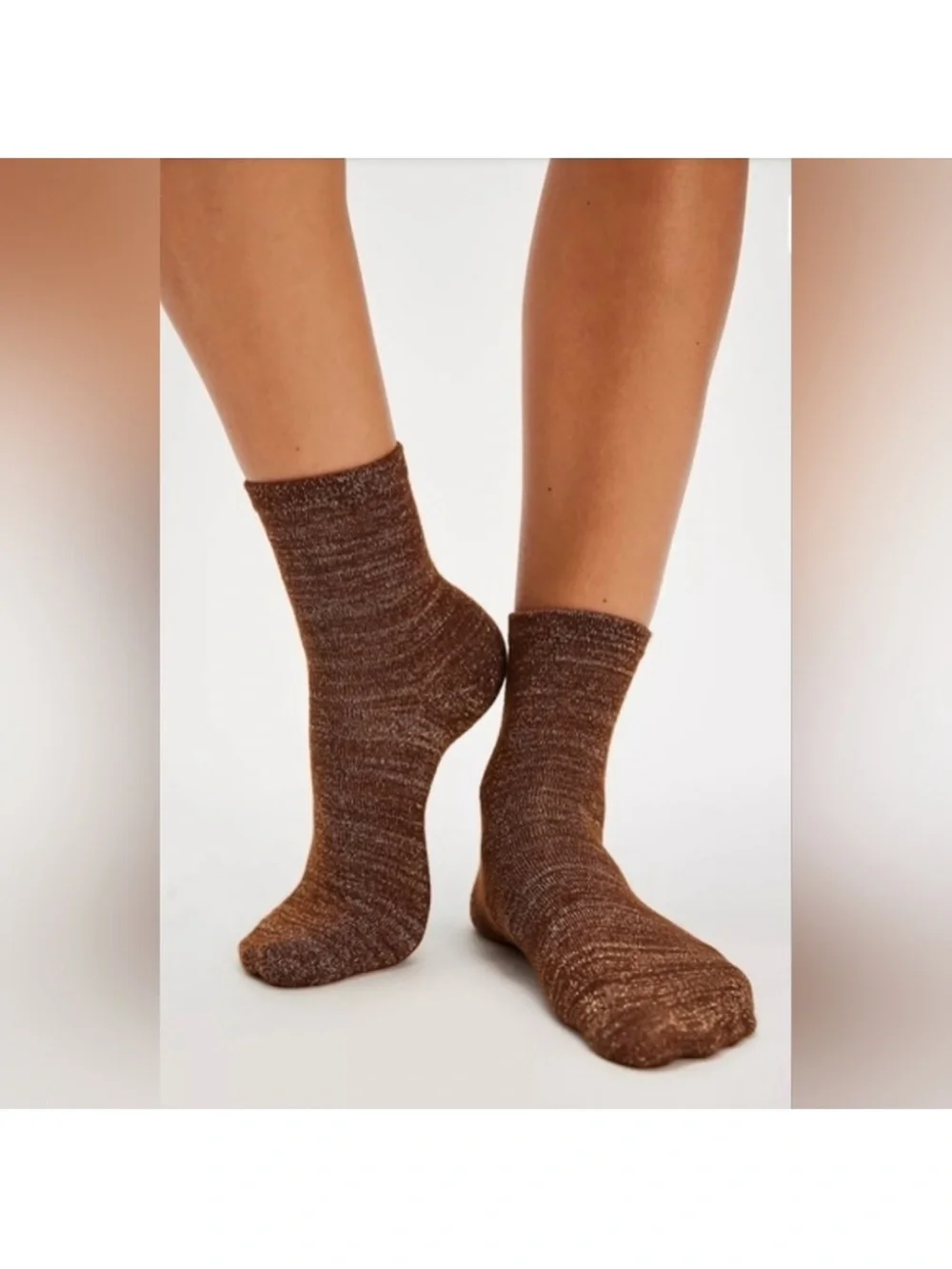 Free People Lurex Sock Bundle- 3 Pair Set New With Tags